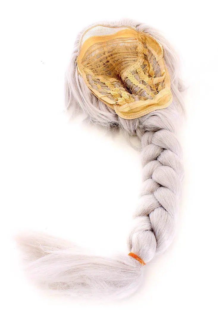 Grey Snow Queen Kid Wig