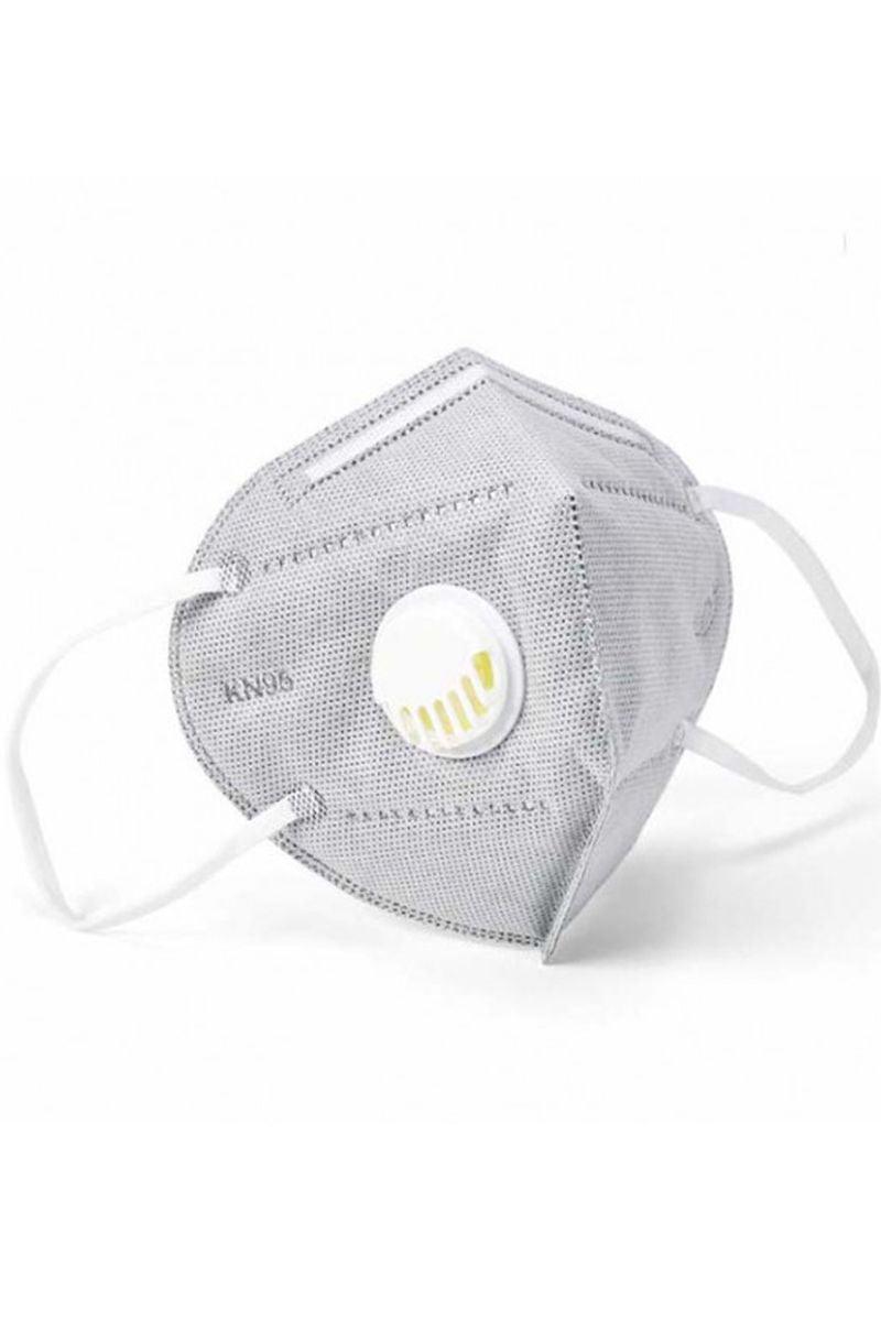 Grey White 5 Layer KN95 3 Piece Face Mask - AMIClubwear