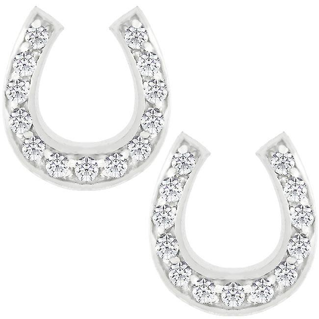 Horseshoe Stud Earrings - AMIClubwear