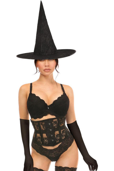 Lavish 3 PC Daring Witch Corset Costume - AMIClubwear