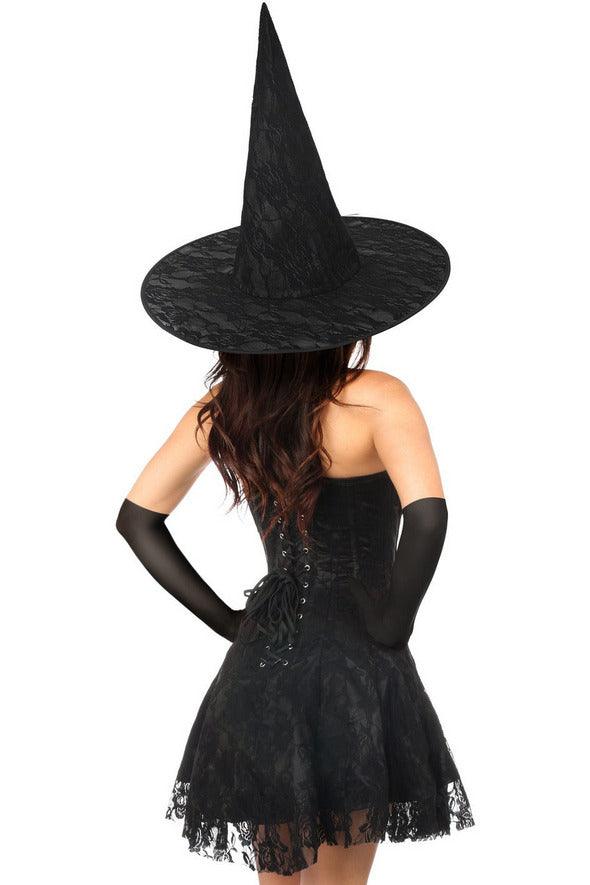 Lavish 3 PC Sultry Witch Corset Dress Costume - AMIClubwear