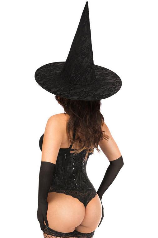 Lavish 3 PC Witch Corset Costume - AMIClubwear