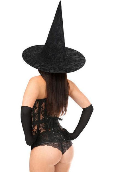 Lavish 3 PC Witchcraft Vixen Corset Costume - AMIClubwear