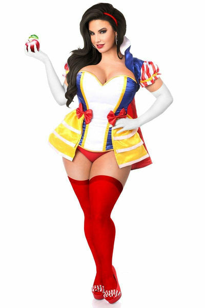 Lavish 5 PC Snow Princess Corset Costume - Daisy Corsets