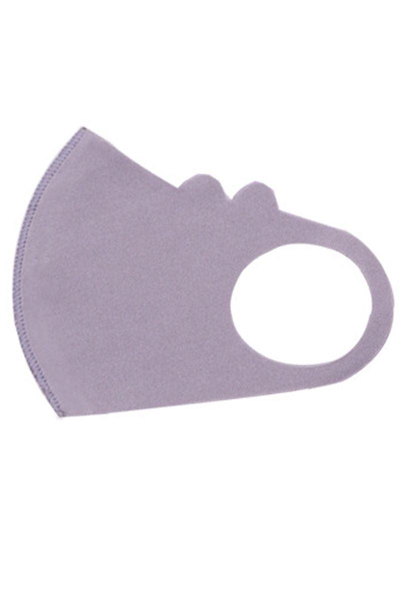 Light Grey Reusable Kids Face Mask 1 Piece - AMIClubwear