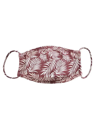 Mauve White Printed Reusable Face Mask - AMIClubwear