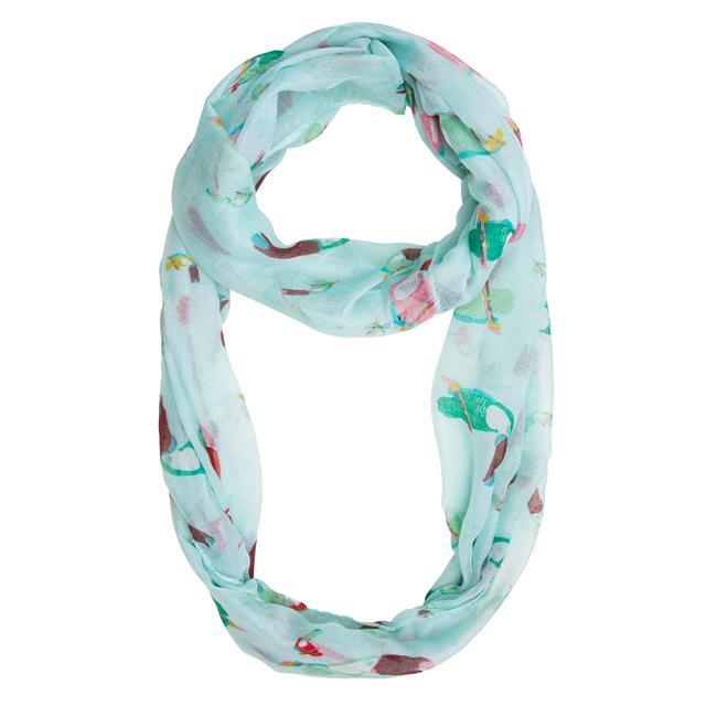 Mint Shauna Toucan Infinity Scarf - AMIClubwear