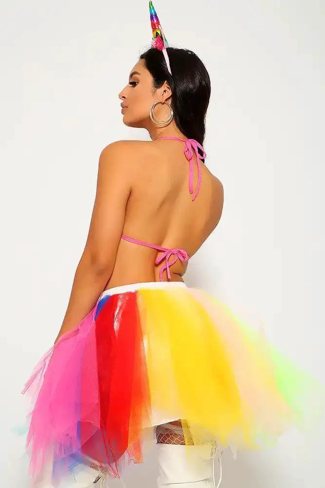Mystical Pink 3 Pc. Fantasy Unicorn Princess Costume