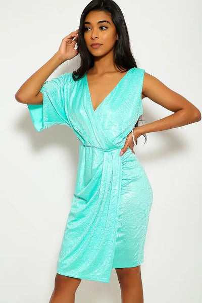 Olive Knotted Cut Out Cheeky Two Piece Swimsuit - AMIClubwear