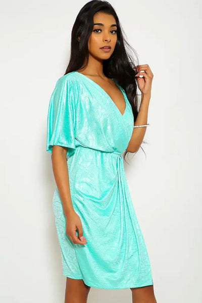 Olive Knotted Cut Out Cheeky Two Piece Swimsuit - AMIClubwear