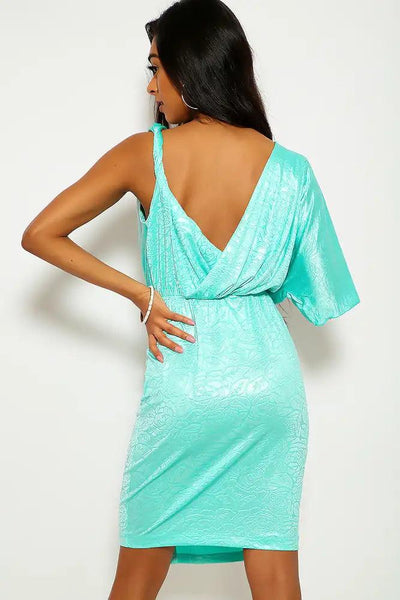 Olive Knotted Cut Out Cheeky Two Piece Swimsuit - AMIClubwear