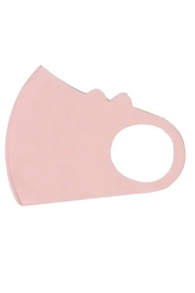 Peach Reusable Kids Face Mask 1 Piece - AMIClubwear