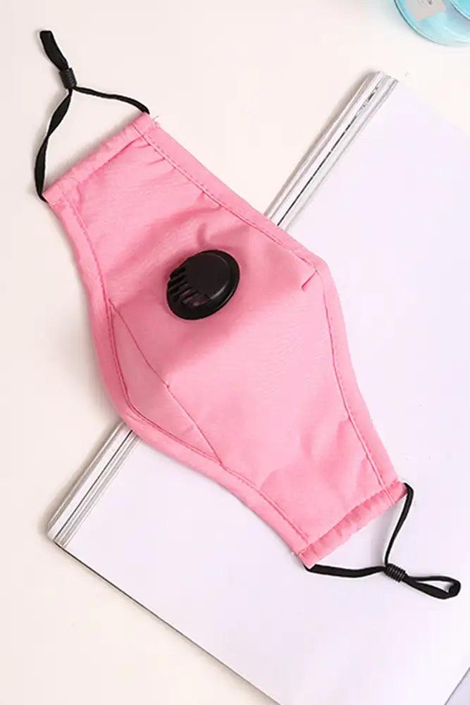 Pink Respirator Washable 1 Piece Face Mask - AMIClubwear