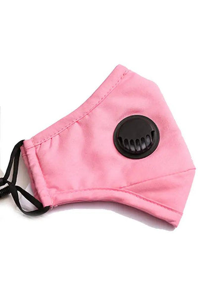 Pink Respirator Washable 1 Piece Face Mask - AMIClubwear