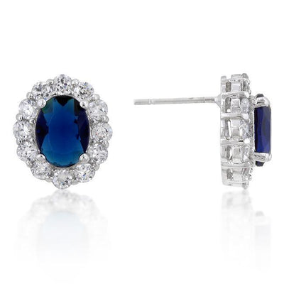 Royal Wedding Sapphire Earrings - AMIClubwear