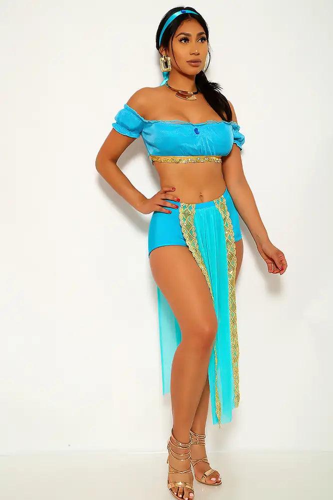 Seafoam Princess Jas 3 Piece Costume - AMIClubwear