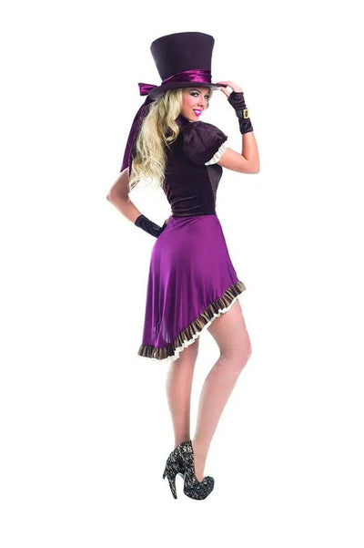 Sexy 3 Piece Steam Punk Mad Hatter - AMIClubwear