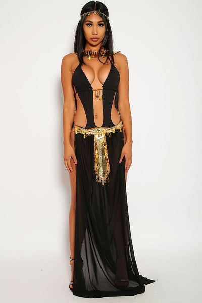 Sexy Black Cleopatra of the Nile Costume - AMIClubwear