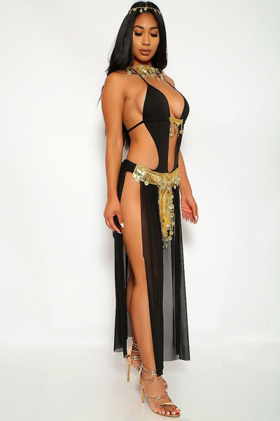 Sexy Black Cleopatra of the Nile Costume - AMIClubwear