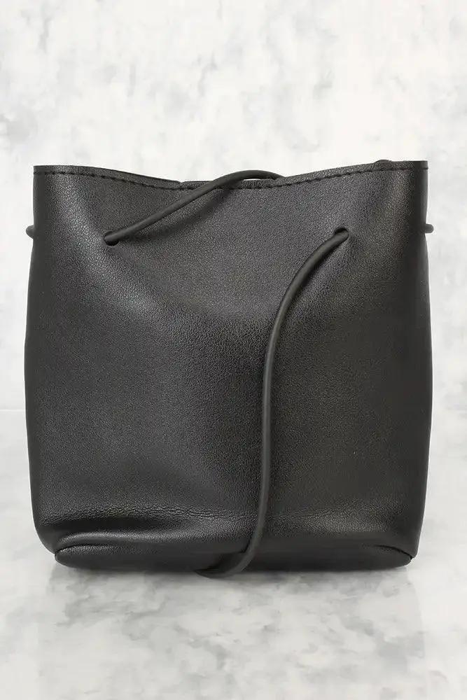 Sexy Black Smiley Face Print Small Shoulder Handbag