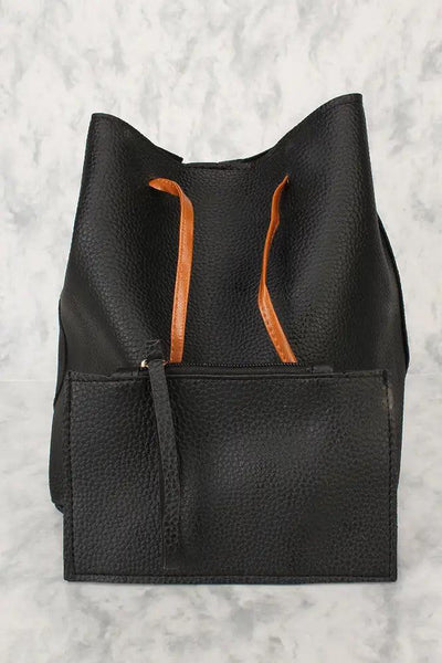 Sexy Black Tassel Boho Shoulder Handbag - AMIClubwear