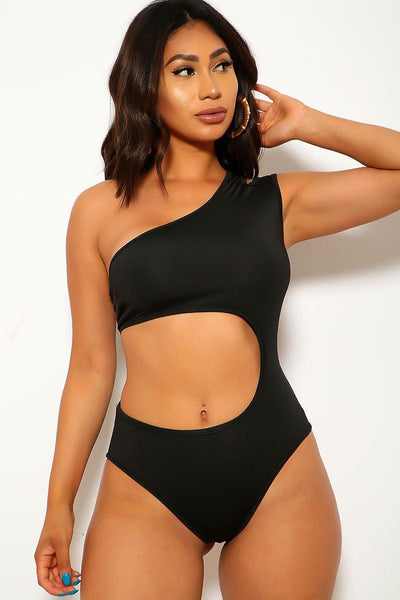 Sexy Black White Gold Two Piece Swimsuit Set - AMIClubwear