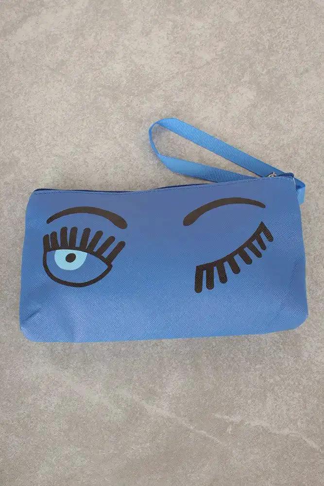 Sexy Blue Graphic Print Wallet