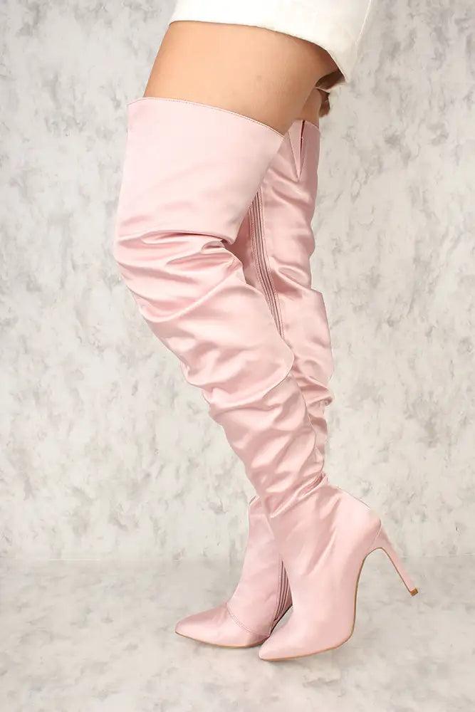 Blush thigh high outlet boots