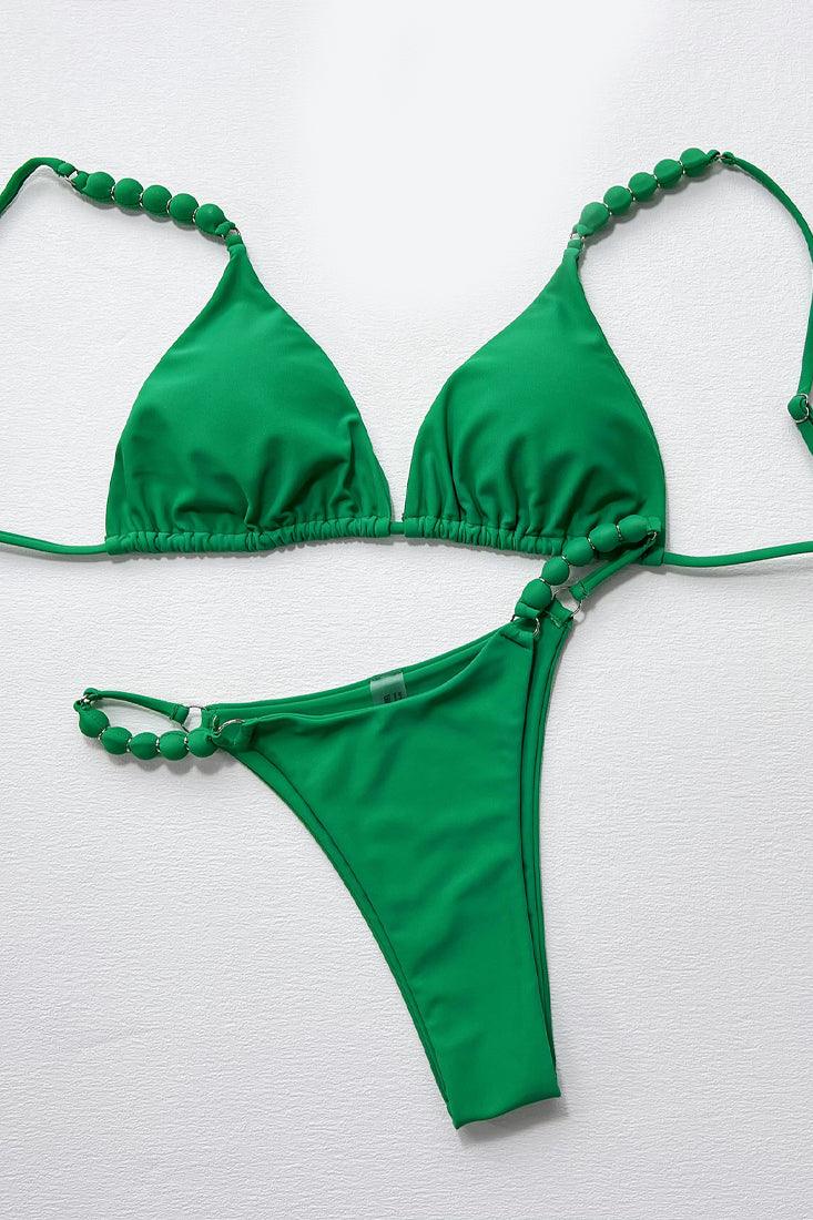 Sexy Green 2pc Cheeky Bikini – AMIClubwear