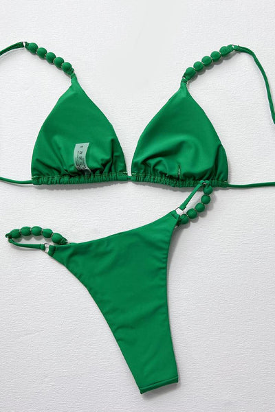 Sexy Green 2pc Cheeky Bikini - AMIClubwear