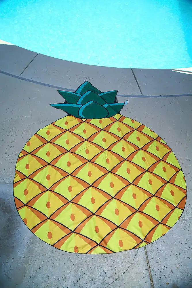 Sexy Pineapple Print Swimsuit Cover Up - AMIClubwear