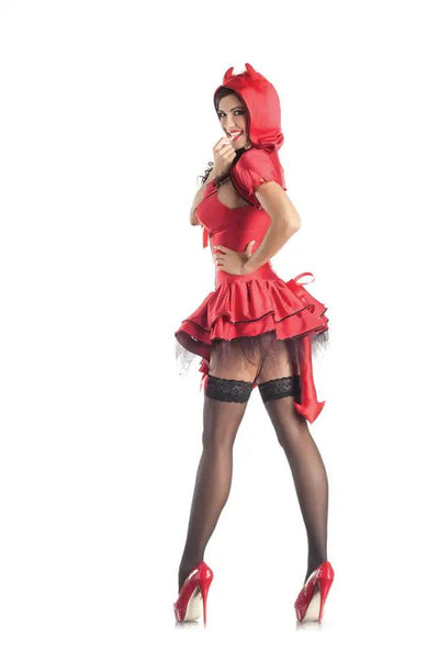 Sexy Red Devil 4 Pc. Costume - AMIClubwear