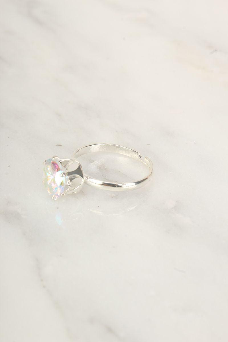 Sexy Silver Diamond Ring - AMIClubwear