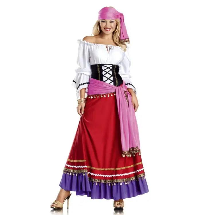 Sexy Tempting Gypsy Costume - AMIClubwear