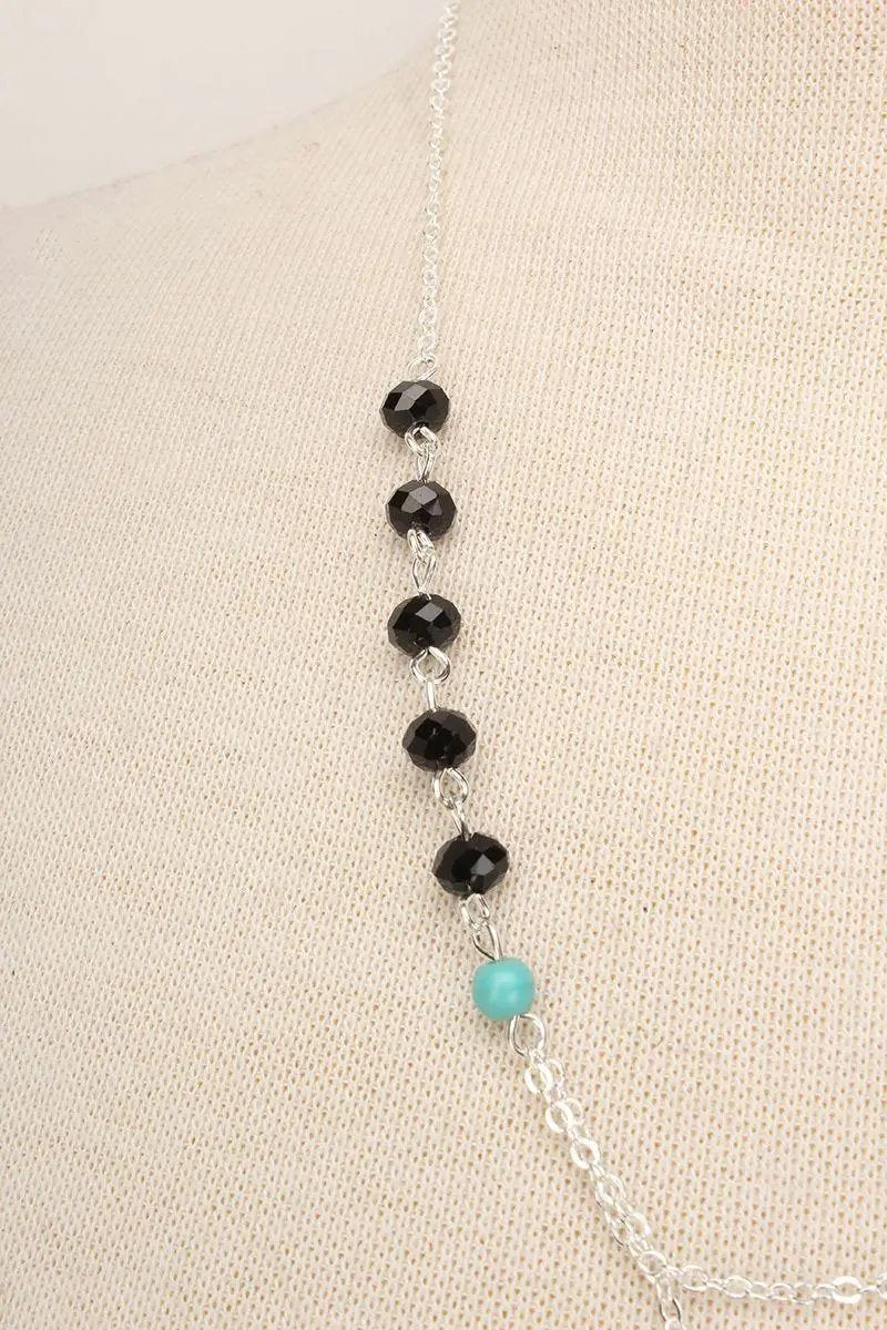 Silver Beaded Necklace
