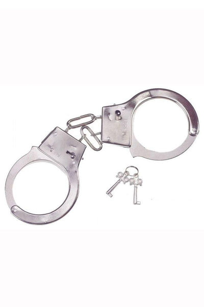 Silver Chain Key Handcuffs - AMIClubwear