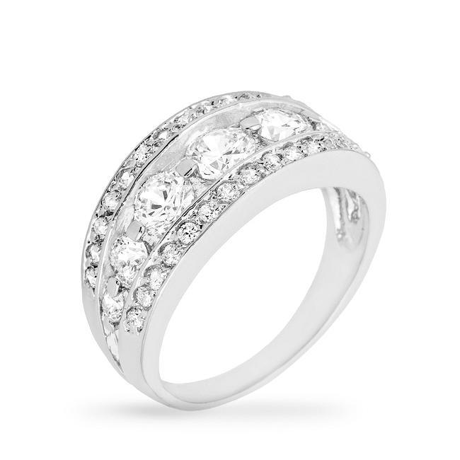 Tiered Anniversary Ring - AMIClubwear