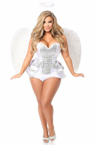Top Drawer 5 PC Innocent Angel Costume - Daisy Corsets