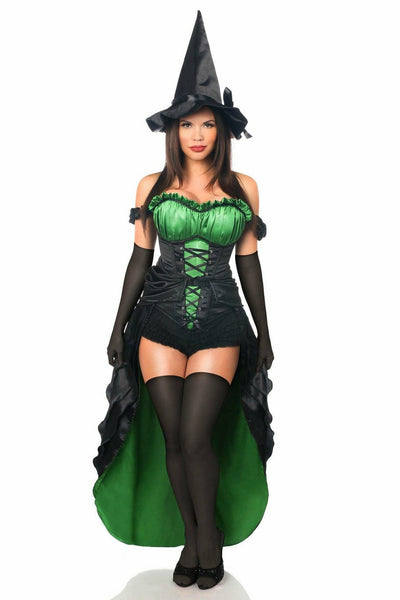 Top Drawer Premium 5 PC Spellbound Witch Costume - Daisy Corsets