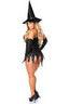 Top Drawer Sequin Witch Corset Dress Costume - AMIClubwear