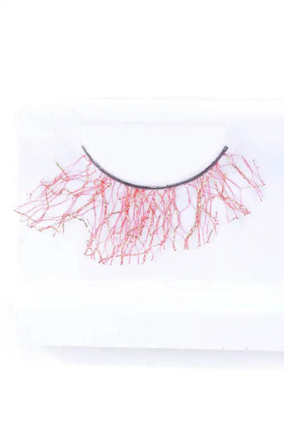 Watermelon Tinsel Synthetic Lashes - AMIClubwear
