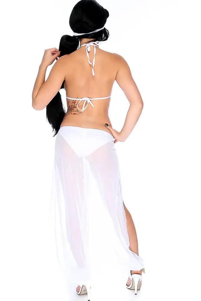 White Princess Jas 3pc Sexy Costume - AMIClubwear